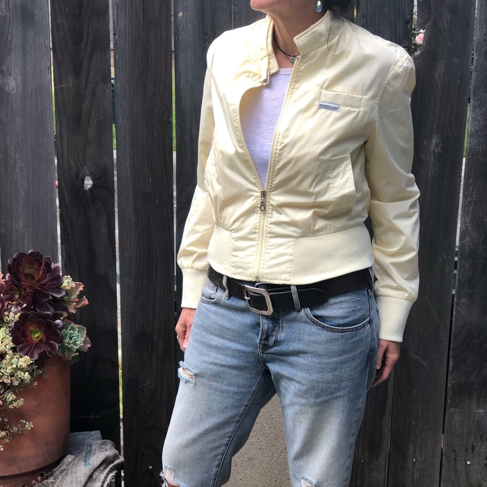 Member’s Only Off-White Vintage Bomber